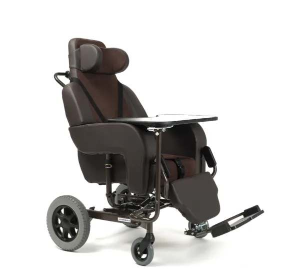 Coraille - 3Q view - B06 - twotone brown (1) Wózek specjalny pielęgnacyjny CORILLE