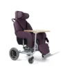 Coraille Prune - 3Q view - footplate Wózek specjalny pielęgnacyjny CORILLE