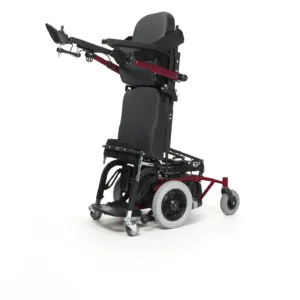 Navix SU - stand up position C72 red Wózek inwalidzki elektryczny NAVIX SU z funkcją pionizacji